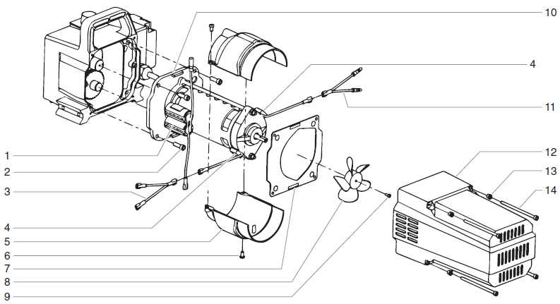 440i Motor Assembly Parts